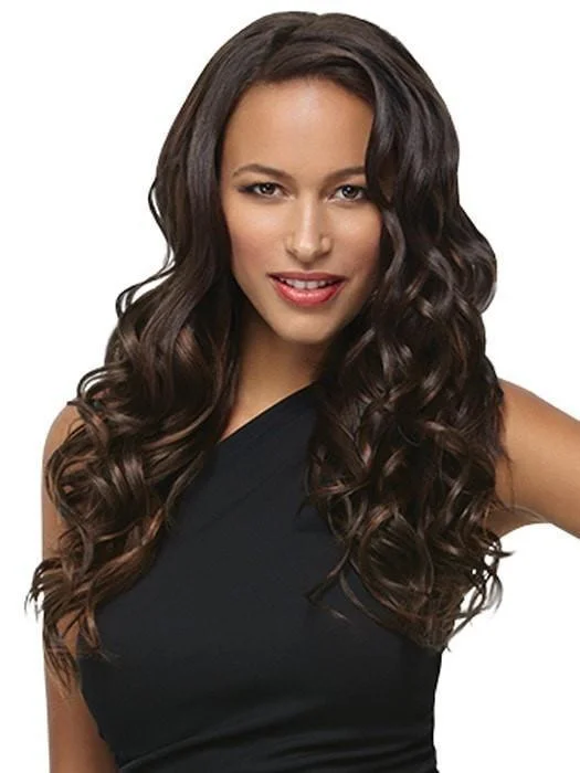 18" 8pc Wavy Extension Kit Hairpiece by Hairdo | Heat Friendly Synthetic | Clearance Sale Open Box (Unworn - Like New)