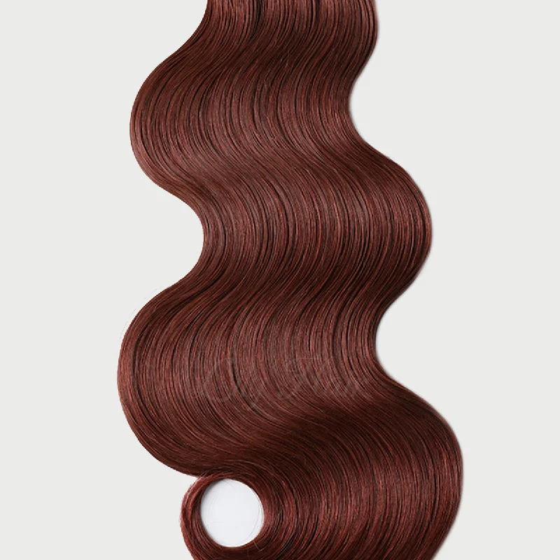 #33b Vibrant Auburn Classic Flip-in Hair Extensions