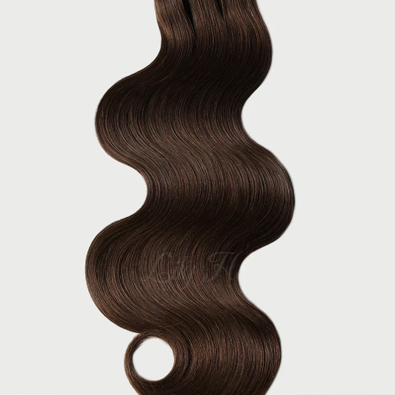 #4 Chestnut Brown Classic Tape In Hair Extensions 2.5g-piece 100g