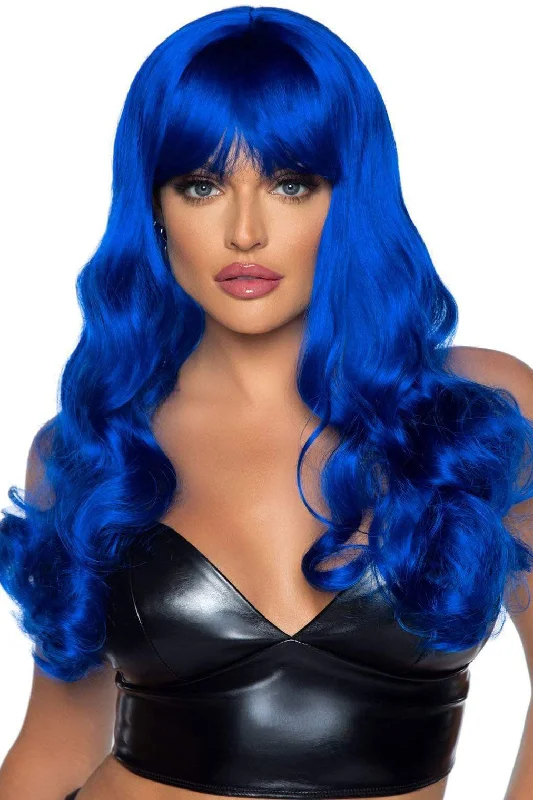 Blue Misfit Wig