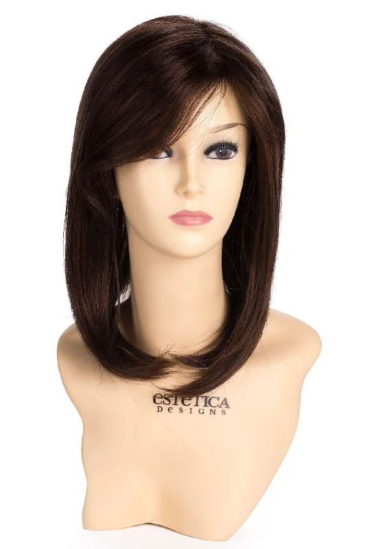 Mono Wiglet-Mono Part Hairpiece by Estetica Designs | Synthetic (Monofilament Base)