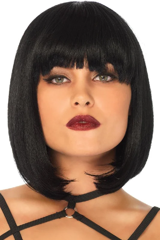 Short Black Bob Wig