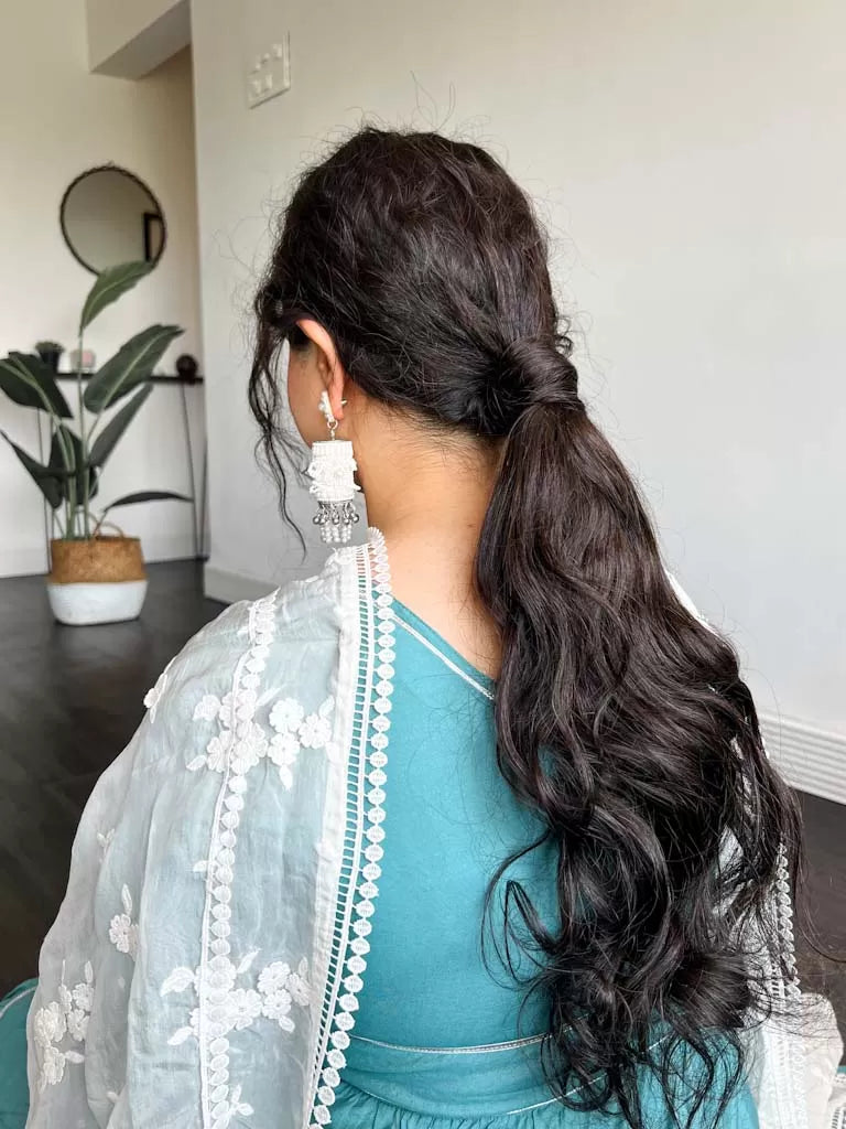 Wavy Faux Ponytail Extension- Nish Hair