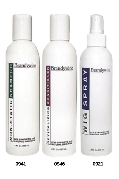 Wig Care Kit - Brandywine (#942) - 3 Pack Combo - Shampoo, Conditioner, Wig Spray