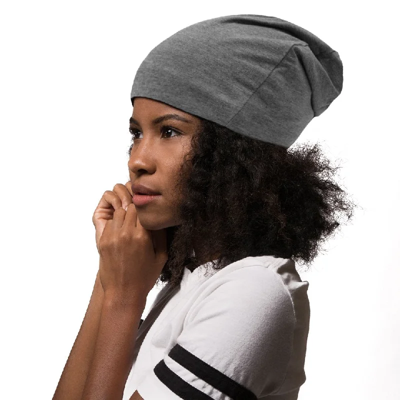 Adama Satin Lined Beanie Gray