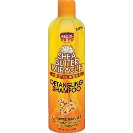 African Pride Shea Detangling Shampoo - 12 Oz