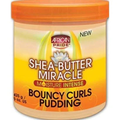 African Pride Shea Miracle Moisture Intense Bouncy Curls Pudding - 15 Oz