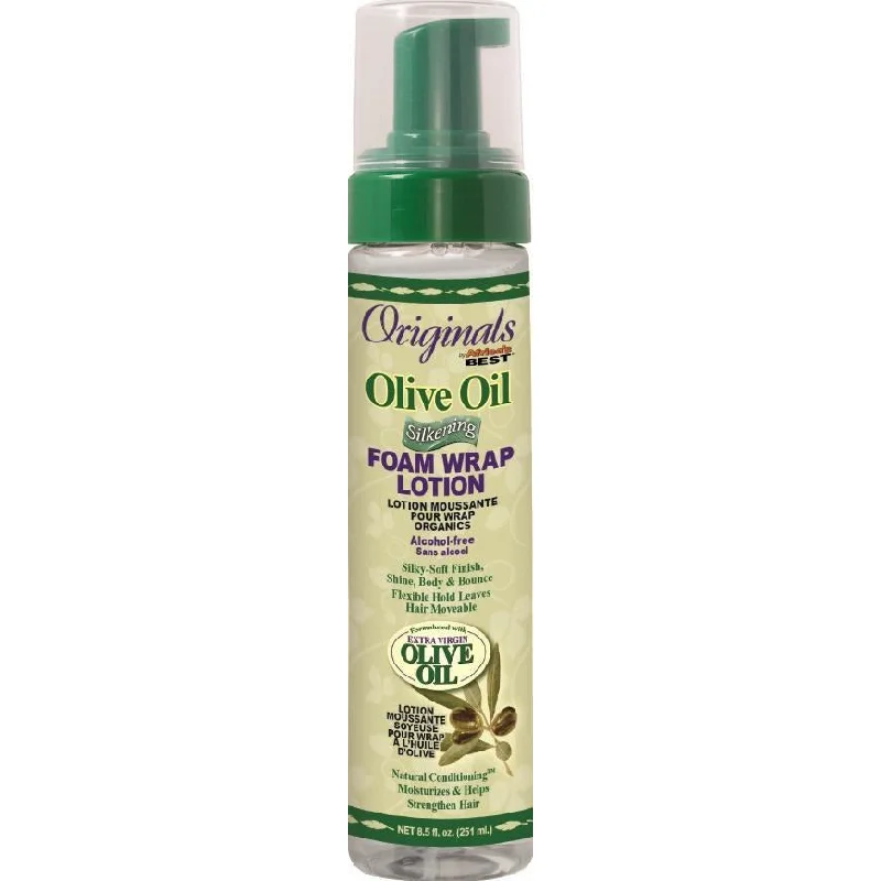 Africa's Best Originals Olive Oil Foam Wrap Lotion 8.5 Oz