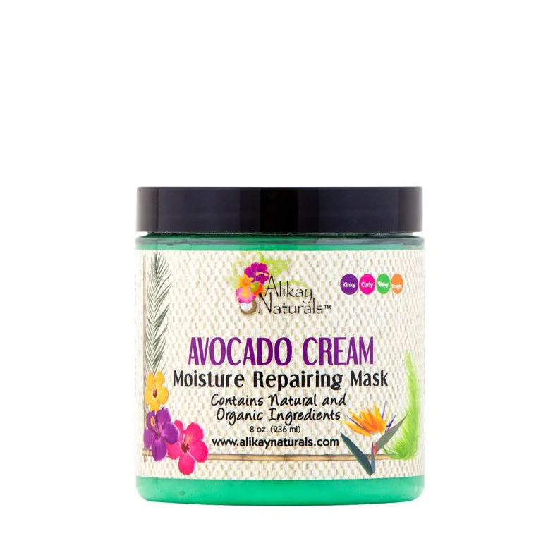 ALIKAY NATURALS Avocado Cream Moisture Repairing Mask 8 oz