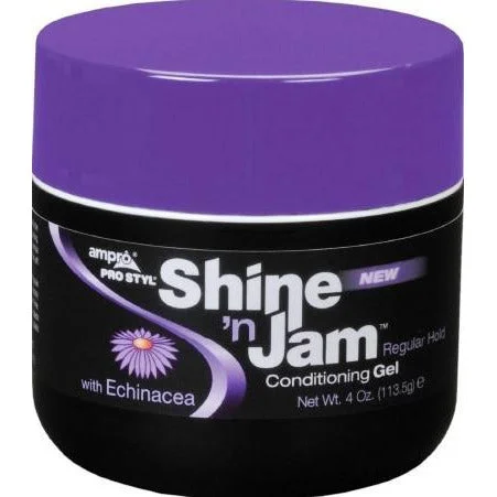 Ampro Shine â€˜N Jam Conditioning Gel | Regular Hold 4 Oz