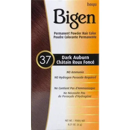 Bigen Hair Color 37 Dark Auburn 0.21 Oz