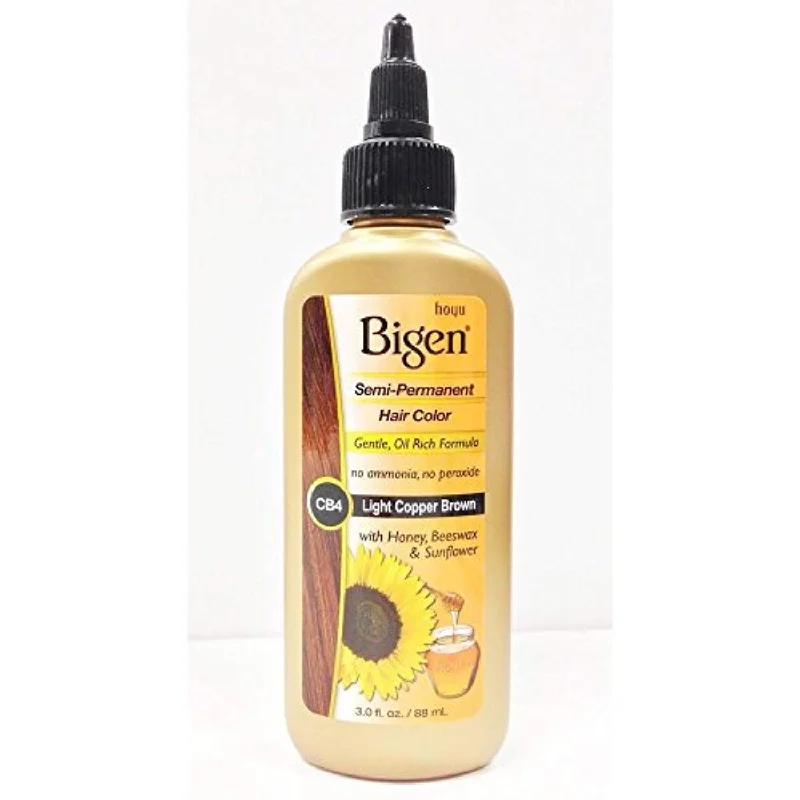 Bigen Semi Permanent Hair Color Light Copper Brown 3 Oz