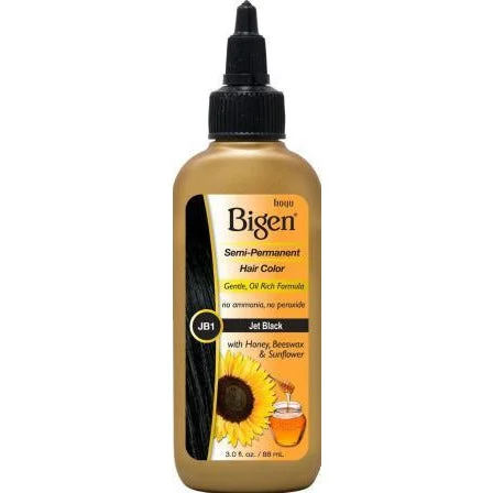 Bigen Semi Permanent Hair Color Jet Black 3 Oz