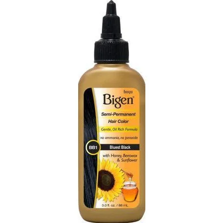 Bigen Semi Permanent Hair Color Bluest Black 3 Oz