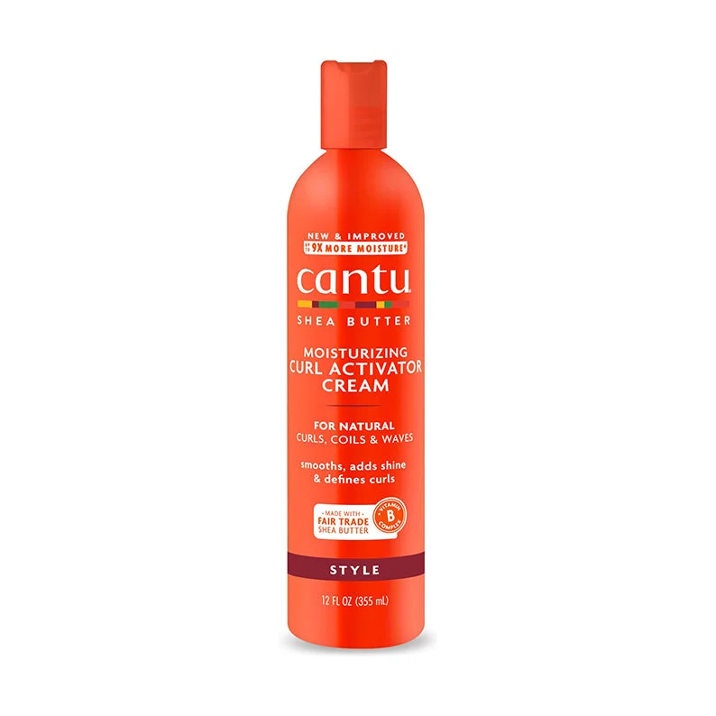 CANTU Shea Butter Curls, Coils & Waves Moisturizing Curl Activator Cream 12oz