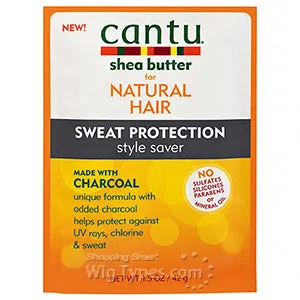 Cantu Shea Butter For Natural Hair Sweat Protection Style Saver 1.5Oz (6 Pack)