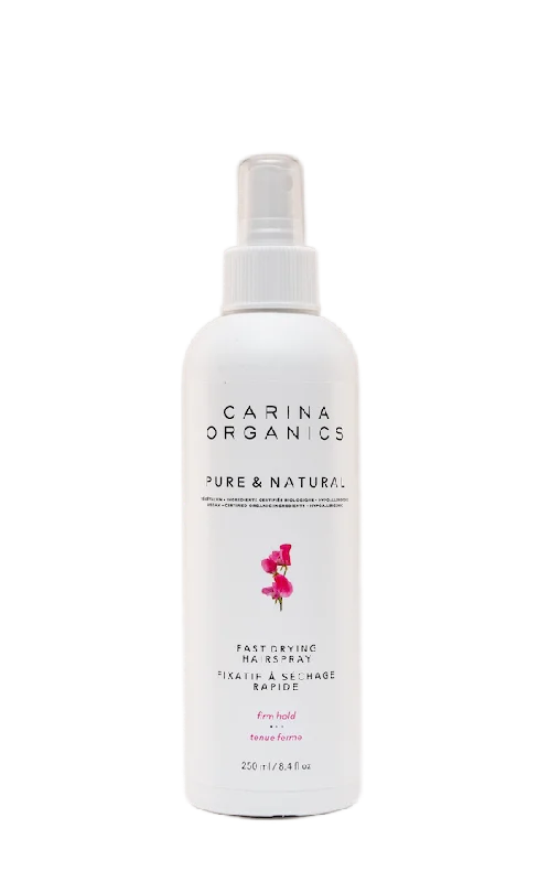 Carina Organics Pure & Natural Fast Drying Hairspray (250ml)