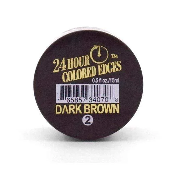 Ebin New York - 24 hour Colored Edge Tamer - DARK BROWN - (C)