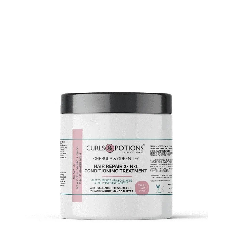 Curls & Potions Chebula & Green Tea 2 in 1 Conditioning Treatment