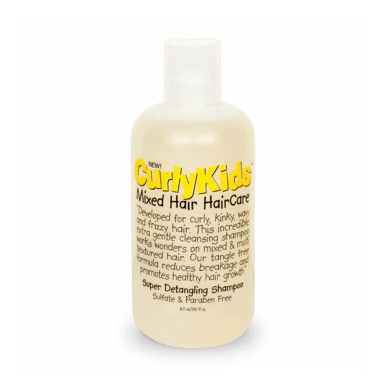 CURLY KIDS Mixed Texture HairCare Super Detangle Shampoo 8oz