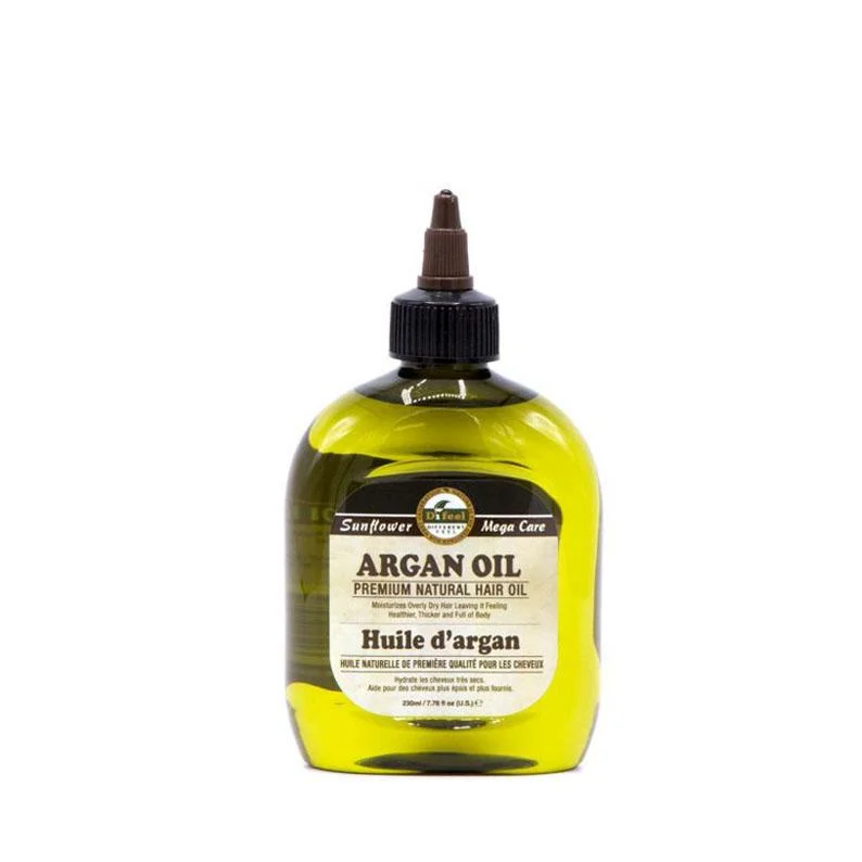 DIFEEL Sunflower Premium Natural Hair Oil [ARGAN] 7.78oz