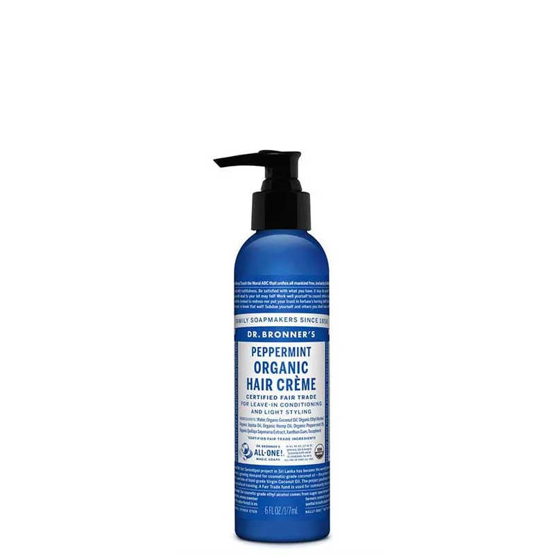 Dr Bronner's Organic Hair Crème - Peppermint