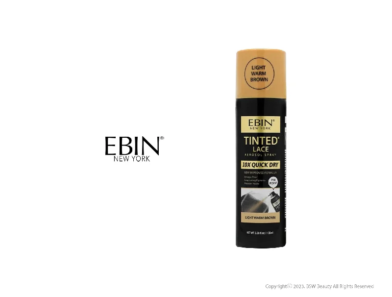 EBIN NEW YORK 10X QUICK DRY TINTED LACE SPRAY 3.38oz