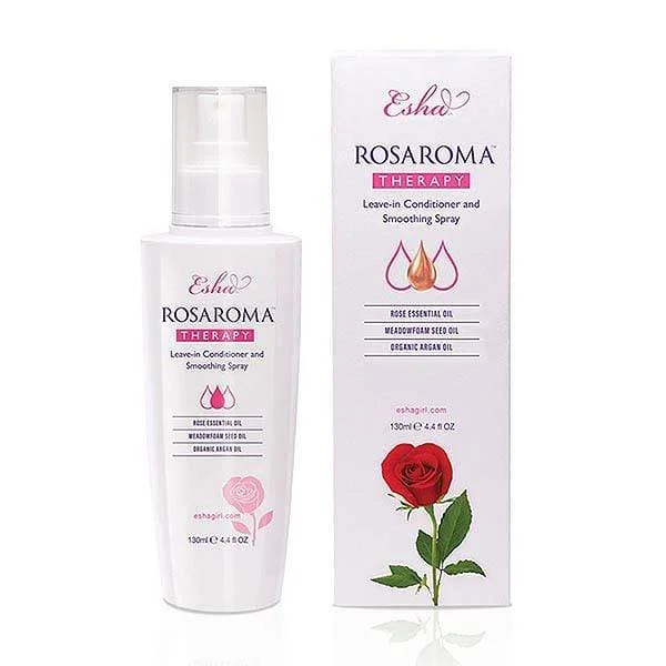 Esha Rosaroma Leave in Conditioner and Smoothing Spray 130ml - (C)