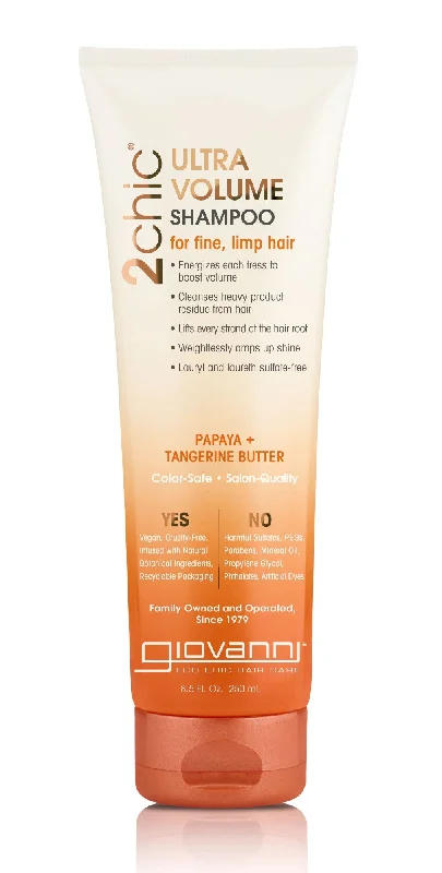 Giovanni 2chic Tangerine & Papaya Butter Ultra-Volume Shampoo (250ml)