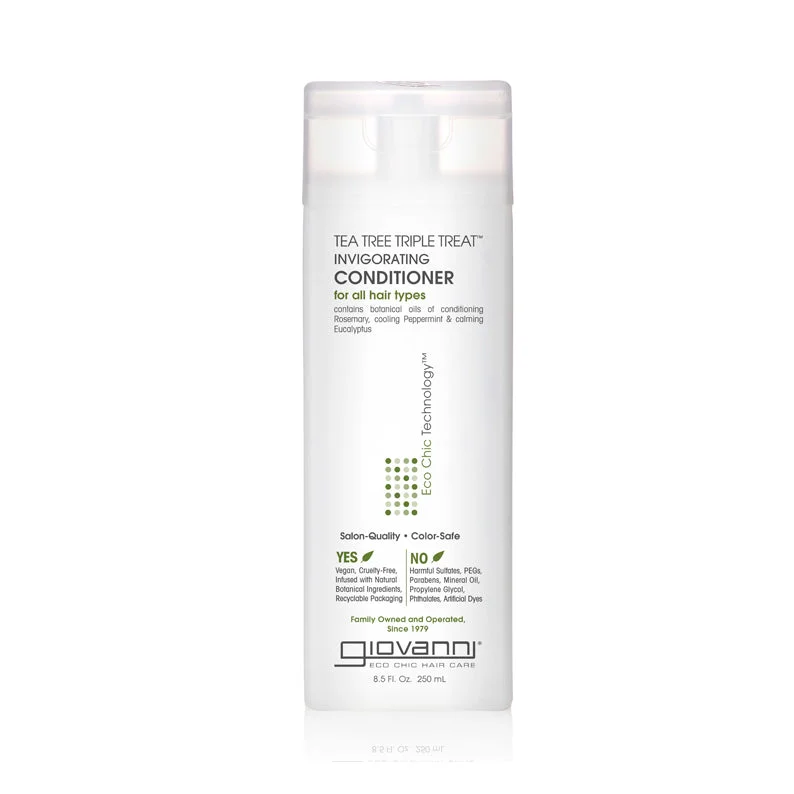 GIOVANNI Eco Chic Technology Tea Tree Triple Threat Invigorating Conditioner 8.5OZ