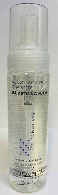 Giovanni Natural Mousse Hair Styling Foam (207ml)