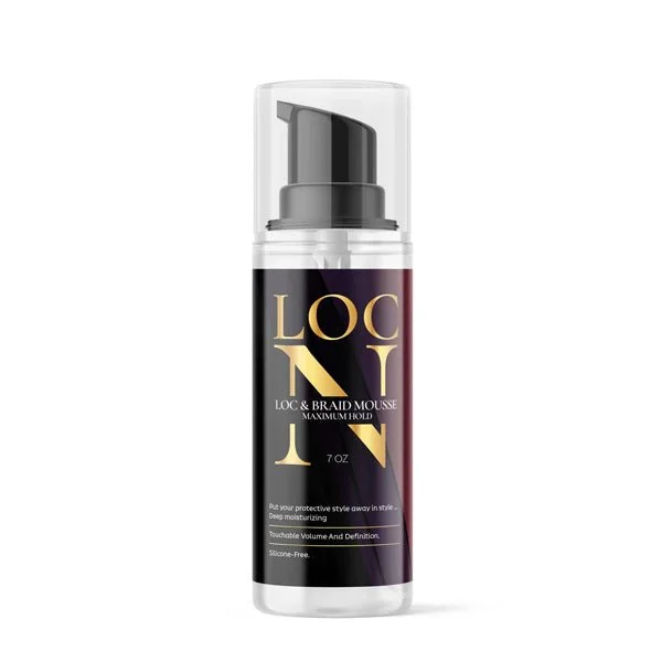 LocN - LOC & BRAID MOUSSE - 7oz - (C)