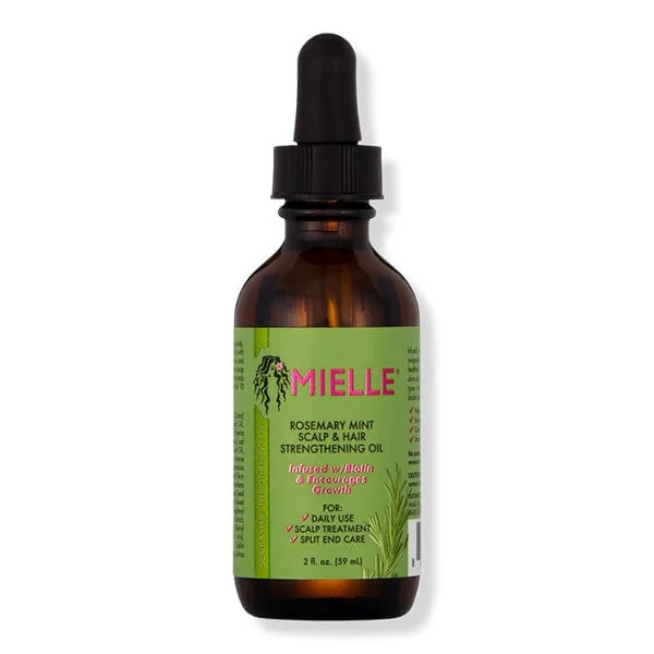 MIELLE Rosemary Mint Scalp & Hair Strengthening Oil - (C)