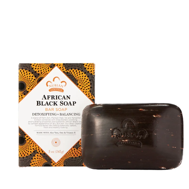 NUBIAN HERITAGE African Black Soap 5oz