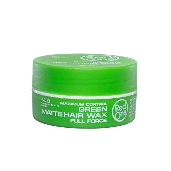 REDONE - Maximum control Green Matte Hair Wax Full Force - 5oz/150ml - (C)