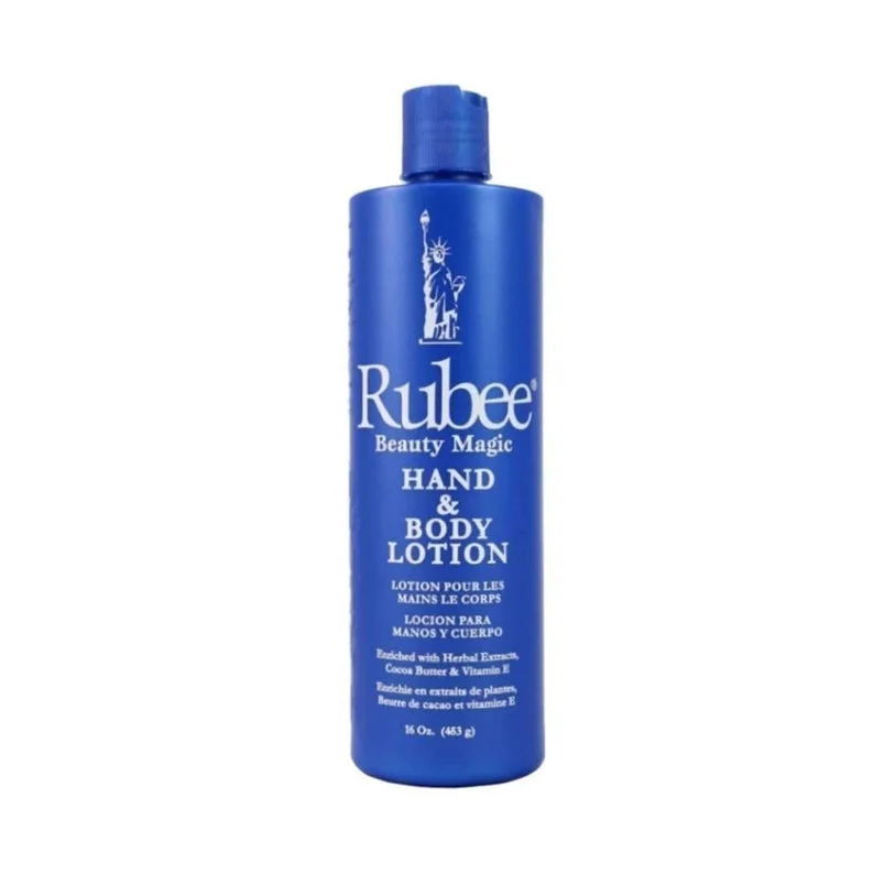 RUBEE Hand & Body Lotion 16Oz