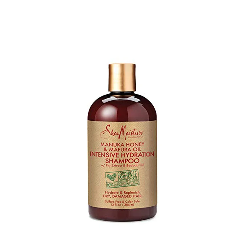 SHEA MOISTURE MANUKA HONEY & MAFURA OIL INTENSIVE HYDRATION SHAMPOO 13oz