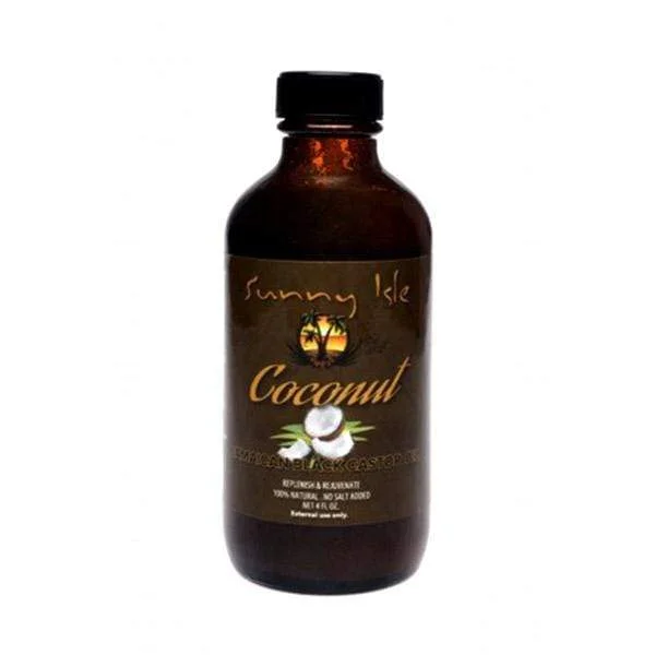 Sunny Isle - Coconut Jamaican Black Castor Oil  4 oz - (C)