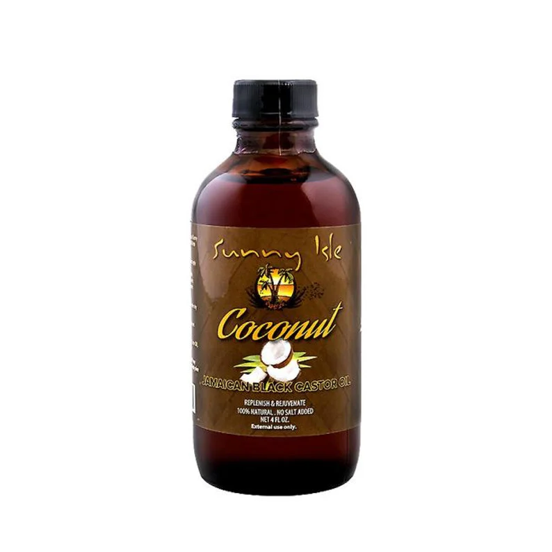 SUNNY ISLE Jamaican Black Castor Oil [Coconut] 4oz