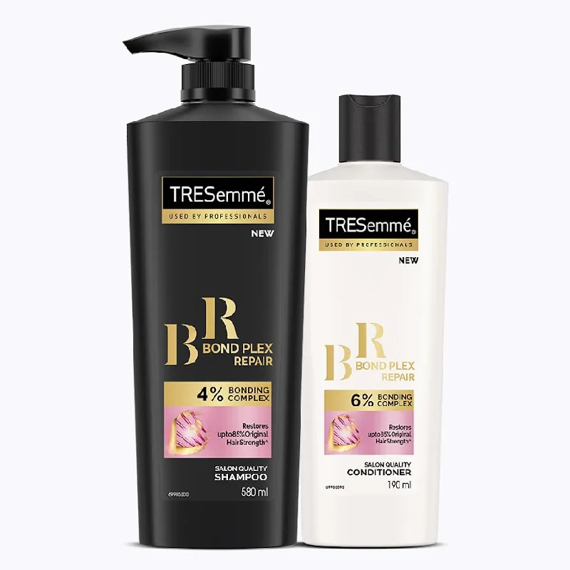 TRESemmé  Bond Plex Repair Shampoo With Complex Technology 580ml + Conditioner 190ml