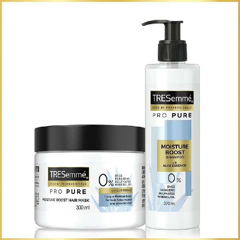 TRESemmé Pro Pure Moisture Boost Shampoo 370ml + Mask 300ml