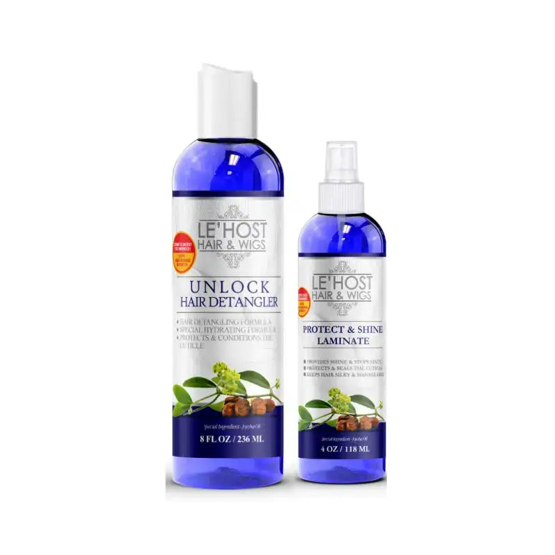 Unlock and Protect & Shine Combo | Ultimate Hair Detangler and Hydration Formula