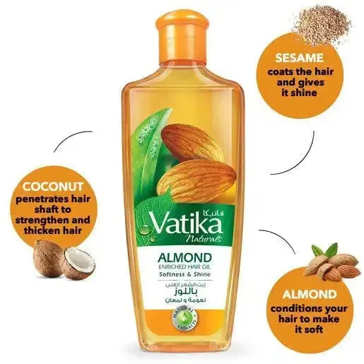 Vatika Almond Hairoil