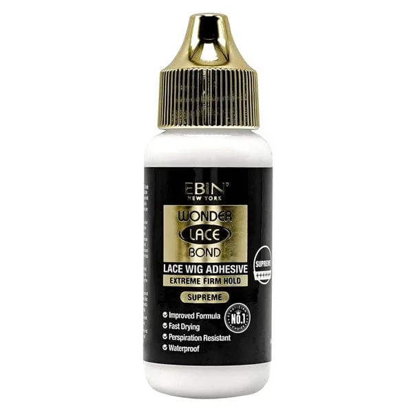 EBIN WONDER LACE BOND WATERPROOF ADHESIVE - SUPREME(BLACK) -1.15OZ - (C)